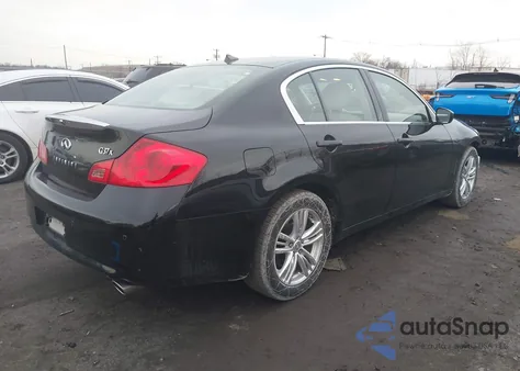 2013 Infiniti G37X z USA, uszkodzony, nr VIN JN1CV6AR9DM763621